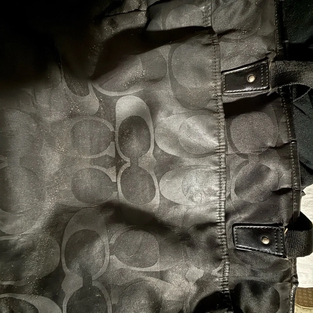 Coach Black Baby Bag - Picture 5 of 5